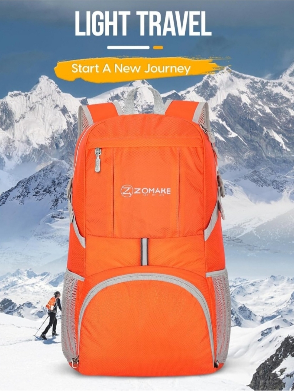 Foldable Lightweight Travel Backpack